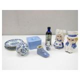 Vintage Blue Dishes