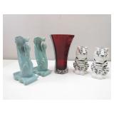 Vintage Vases & Tiger Souvenirs
