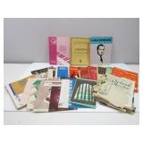 Vintage Sheet Music & Instructional Books