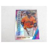 2020 Bowman Chrome Yordan Alvarez Rookie