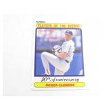 1990 Fleer Roger Clemens Players of the Decade