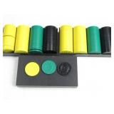 (2) Sets of Plastic Poker Chips