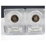 (2) 2000-S Proof South Carolina State Quarter