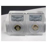 (2) 1981-S Proof Washington Quarter
