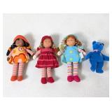 (3)Vintage Corolle Baby Doll Collection + TY