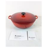 (1) Cast Iron Dutch Oven (Le Creuset Brand)