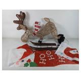 (2)Illuminated Reindeer Christmas Decorations Set