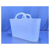 (1) Frosted Flexible Storage Tote
