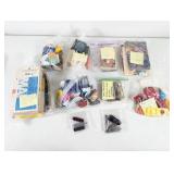 (7) Assorted Bags of Collectibles, Maps, etc