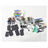(6) Assorted Action Figures with Accessories