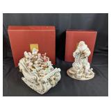 Lenox Holiday Traditions Sleigh & Santa