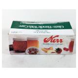Kerr Decorated Jam & Jelly Jars Set