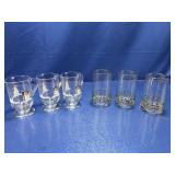 (6) Holiday-Themed Glassware Set