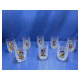 (7) Disney Character Glasses - 2000 Collection