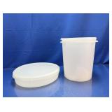 (2) Tupperware Storage Containers