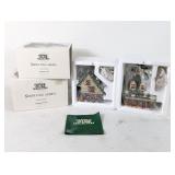 (2) Heritage Village Collection North Pole Series