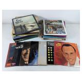 (20+) Assorted Vintage Vinyl Records Collection