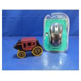 Wells Fargo Stagecoach & Logitech Mouse