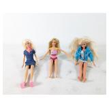 (3) Assorted Fashion Dolls