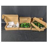 Christmas Lighted Holly Wreaths & Accessories