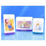 (3) Hallmark Keepsake Ornaments Set