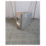 Vintage Industrial Metal Storage Box