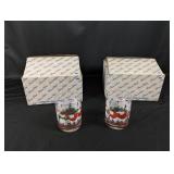 (2) Princess House Crystal Beverage Glasses
