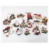 (15) Assorted Christmas Ornaments Set