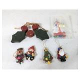 (6) Assorted Christmas Ornament