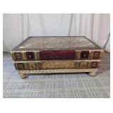 Nautical-Themed Coffee Table with Drawer Storage