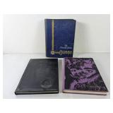 (3) Vintage Yearbook Collection