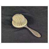 (1) Vintage Ornate Silver Handled Brush