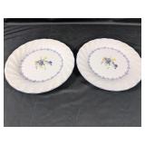 (2) Nikko "Blue Peony" Dinner Plates