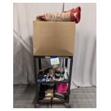 (1) Miscellaneous Household & Office Lot (Cart