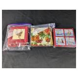 (3) Decorative Napkin Set