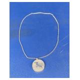 Sterling Jonathan Livingston Seagull Necklace
