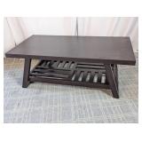 Dark Wood Coffee Table