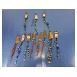 Assorted Beaded Phone Charms Collection
