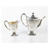 (2) Vintage Sterling Silver Tea Set