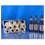 (12) Rare 1984 Budweiser Light Beer Bottles