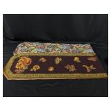 (2) Decorative Tapestry Table Runners