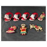 (8) Vintage Christmas Ornaments