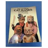 (1) "Cut and Make Cat Masks in Full Color" Book