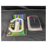 (2) Gaming Accessories - Wii Steering Wheel &