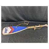 (1) Decorative Wooden Lake Paddle