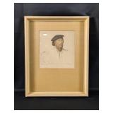 Framed Print: "The Lord Vaux" by Hans Holbein