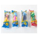 (4) PEZ Candy Dispensers Assorted