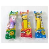 (3) PEZ Candy Dispensers Assorted