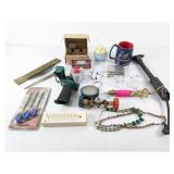 (1) Mixed Lot of Tools, Collectibles, and