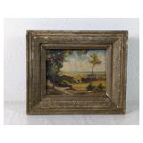 (1) Framed Landscape Oil Painting